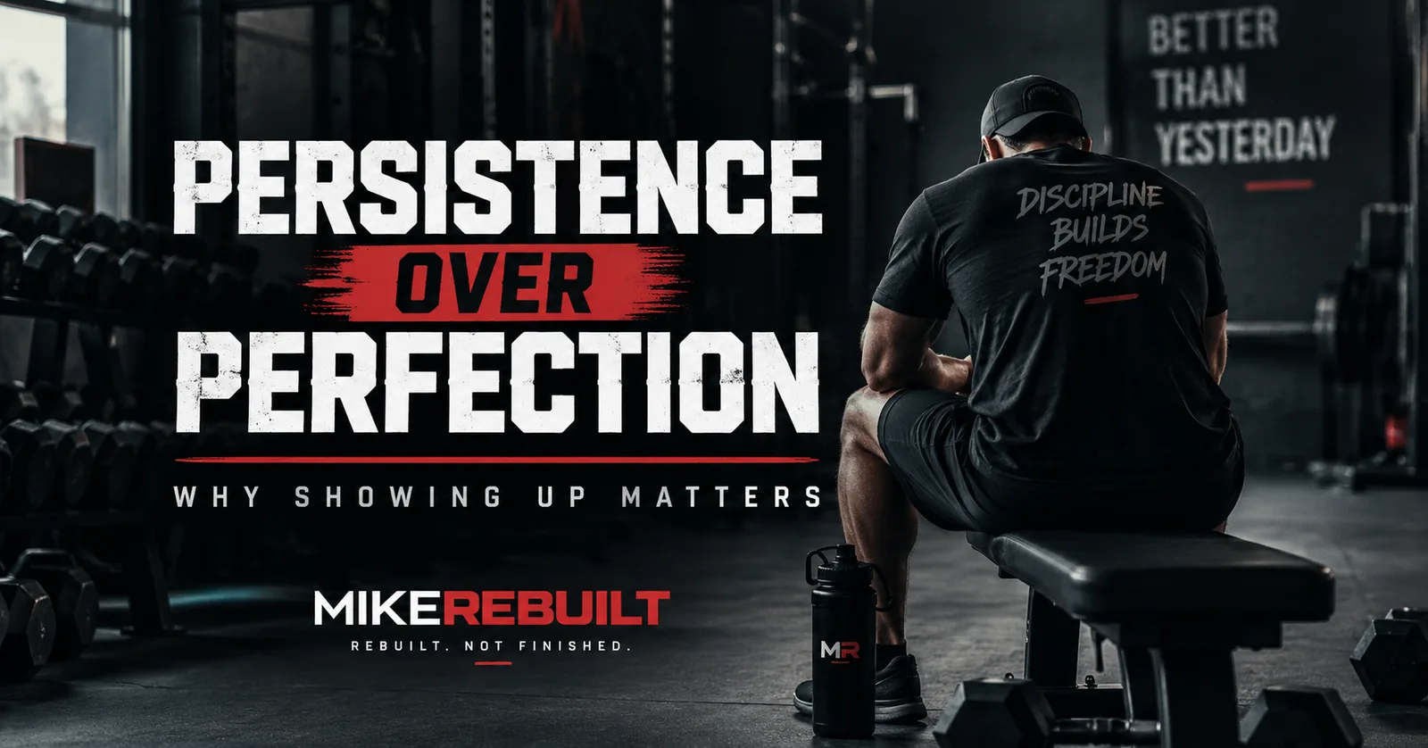 Persistence Over Perfection: the power of showing up