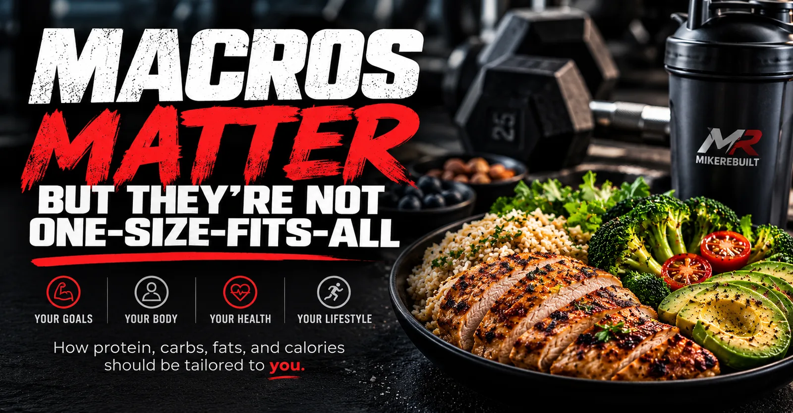 Your macros should fit you