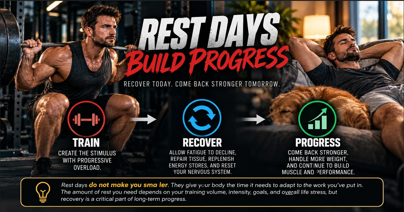 rest days build progress