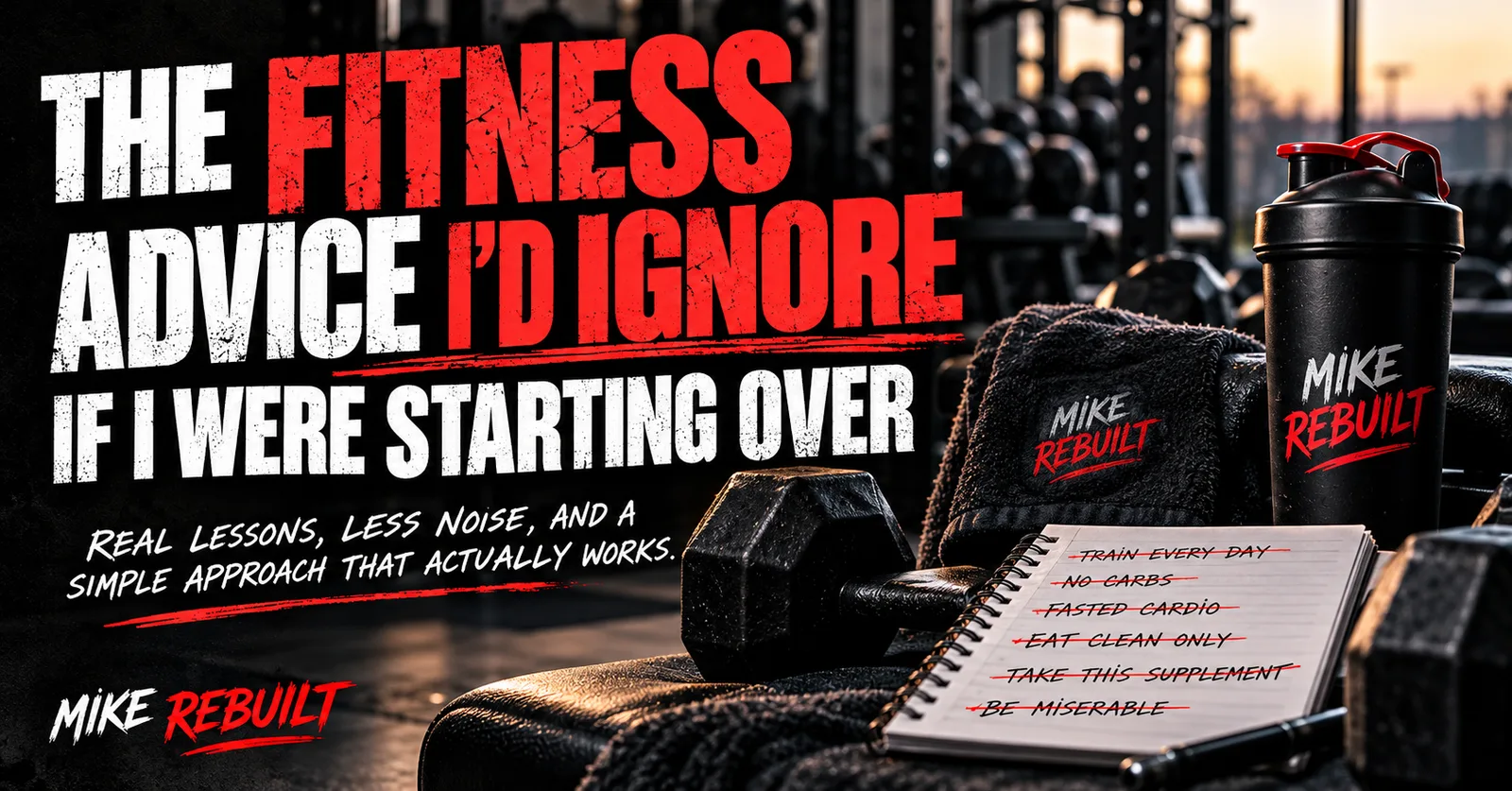 The Fitness Advice I’d Ignore If I Were Starting Over
