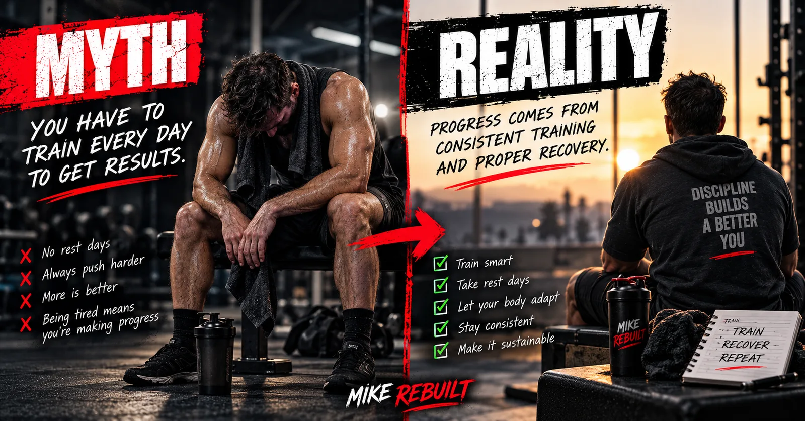 Myth vs Reality Train, Recover, Repeat
